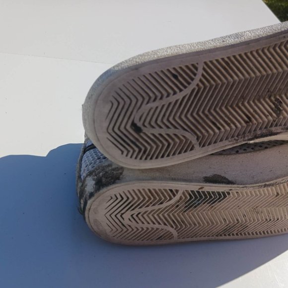 Nike Size 6.5 White Yellow High Cut Men's Shoes Kids - Picture 13 of 14